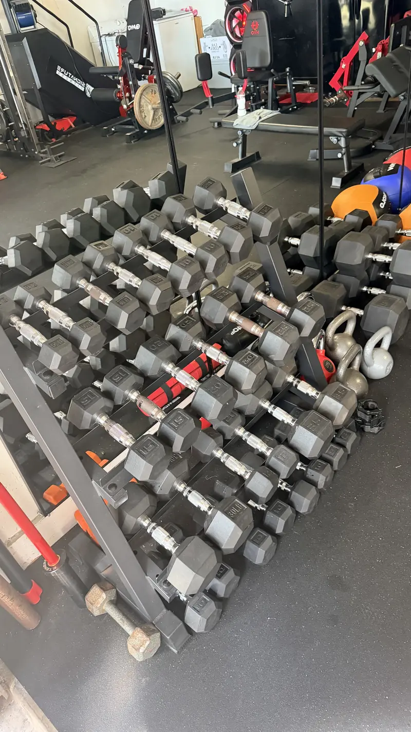 Full dumbbell rack